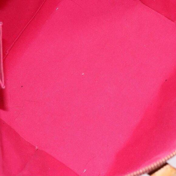 LOUIS VUITTON Monogram Vernis Bellevue PM Hand Bag Rose Pop M93669 Auth gh731 - Picture 10 of 16